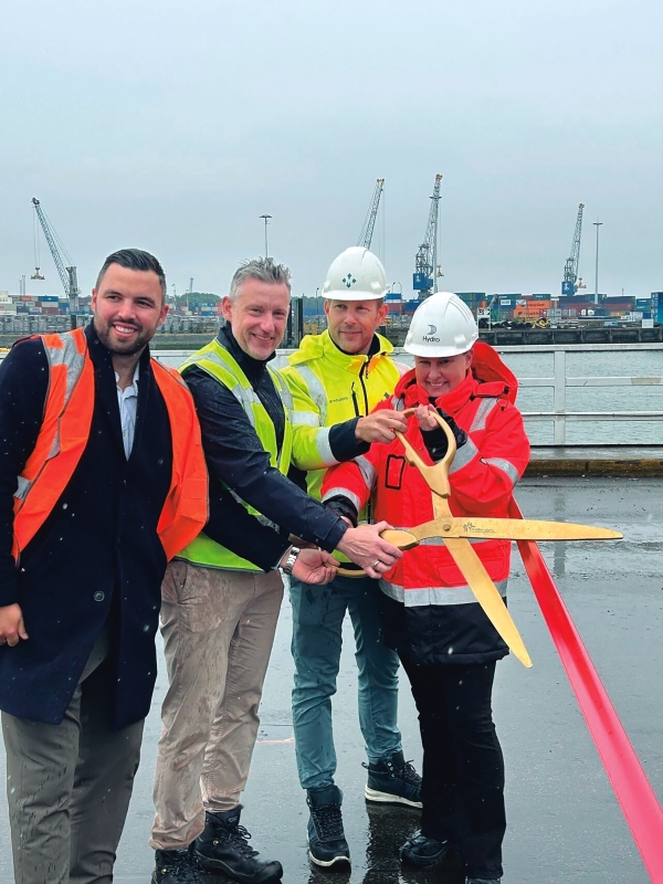 $!El “Belgia Seaways” partió de la terminal de Matrans en Róterdam.