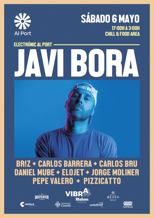 $!Cartel del concierto electrónico gratuito que realiza este sábado PortCastelló.