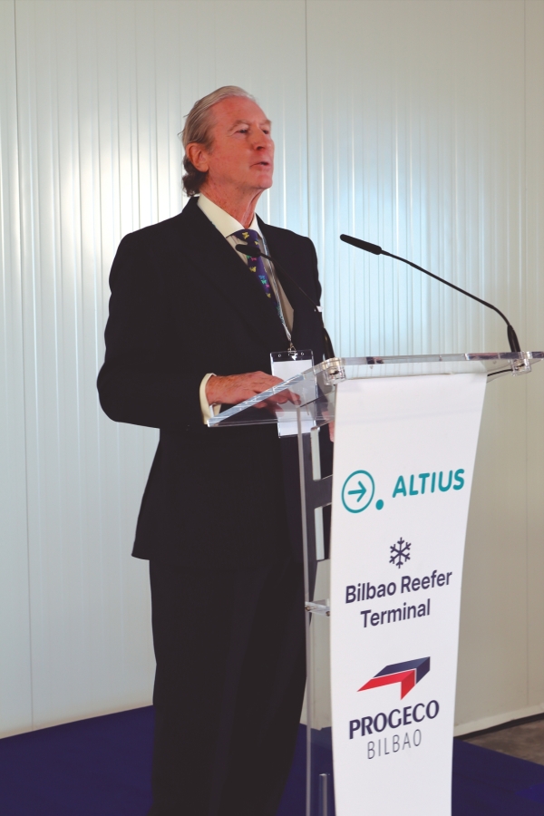 $!Bilbao Reefer Terminal concreta la apuesta de Altius y Progeco por el crecimiento del enclave