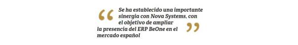$!<b>Nova Systems España y Ares se unen para convertir</b><sup>2</sup><b> a BeOne en una estrella en España</b>