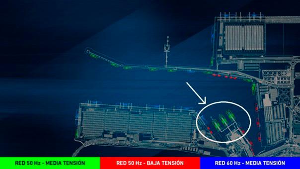 El objetivo es poder empezar a ofertar conexión eléctrica a los ferries del Estrecho a partir de 2025.