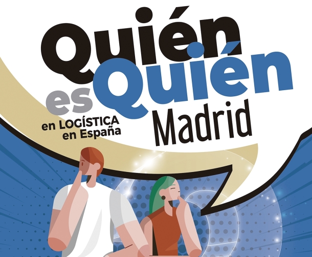 Portada de la nueva guía Quién es Quién en Logística en España – Madrid.