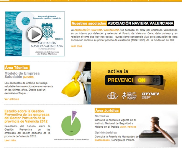 Consignatarias y estibadoras, protagonistas del bolet&iacute;n t&eacute;cnico de Prevenci&oacute;n de Riesgos Laborales de la CEV