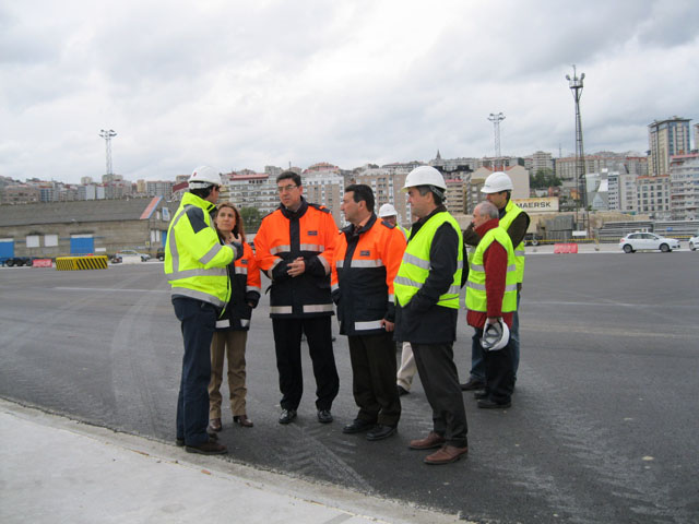 La ampliaci&oacute;n del muelle del Arenal de Vigo estar&aacute; finalizada en julio