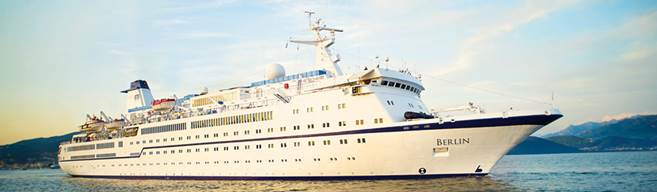 El buque tur&iacute;stico Berl&iacute;n abre hoy la temporada de cruceros en el Puerto de Almer&iacute;a