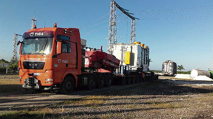 El transitario espa&ntilde;ol fue el encargado de efectuar el servicio puerta a puerta desde el poblado oriental de Felton, Mayar&iacute;, hasta el municipio de Nuevitas, en Camag&uuml;ey.
