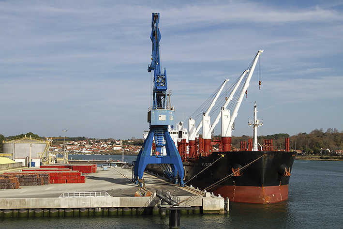 El a&ntilde;o 2017 ha sido clave para el Puerto de Baiona en su objetivo de consolidar la recuperaci&oacute;n de los tr&aacute;ficos. Foto J.P.