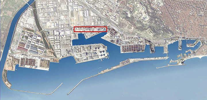 V&iacute;as-Infesa se adjudica la ampliaci&oacute;n de la terminal ferroviaria del muelle Pr&iacute;ncep d&#039;Espanya