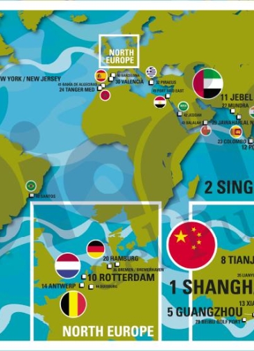 WORLD CONTAINER MAP 2022