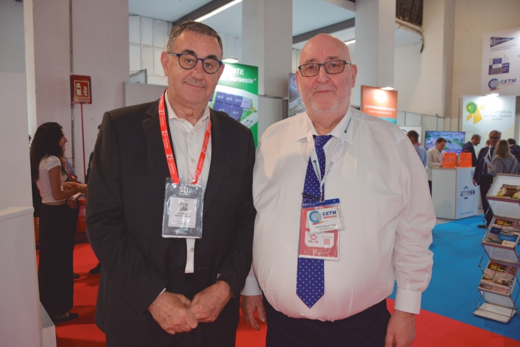 Carmelo González, presidente de CETM junto a Ramón Vázquez, reelegido presidente de ACTE. Foto J.C.P.