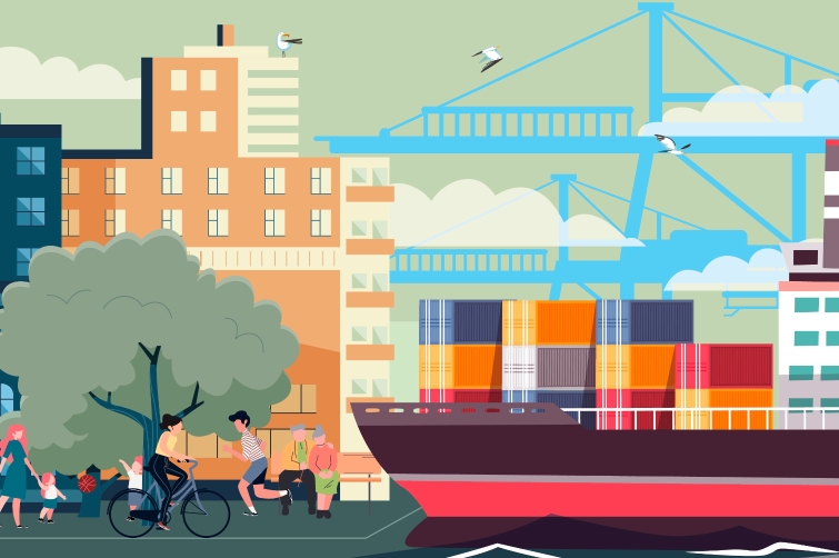 Ciudades y puertos, indisolublemente unidos