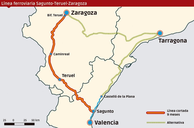 9 meses de cierre completo y con “baja capacidad de desvío”