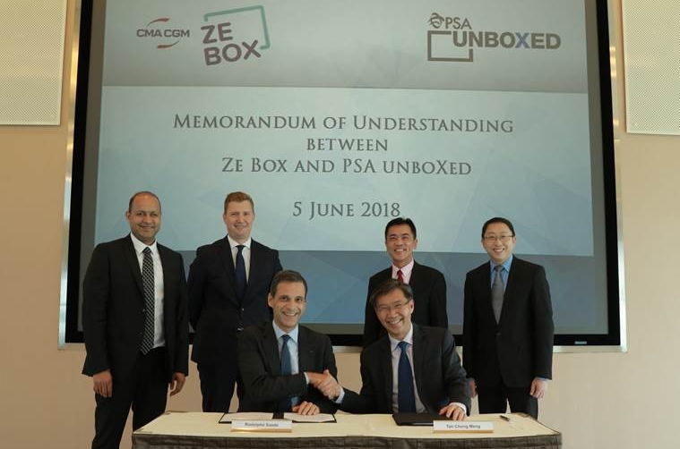 CMA CGM ZeBox y PSA Unboxed impulsan la digitalizaci&oacute;n.