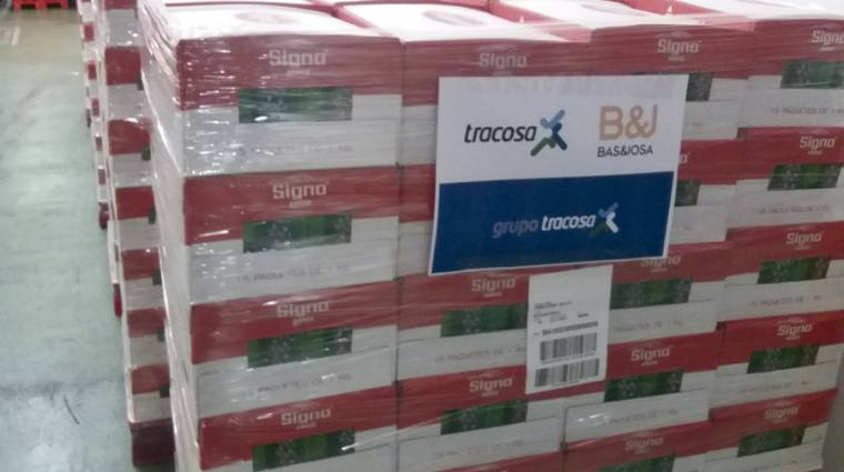 Grupo Tracosa dona un total de 10.000 kg arroz al Banco Alimentos en Navidad.