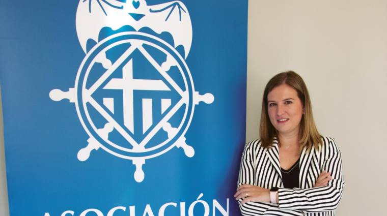 Paula Casais, gerente de la Asociación Naviera Valenciana, advierte del impacto que tendrá en el empleo del sector logístico y portuario de Valencia la aplicación del Paquete Fit for 55. Foto L. D.