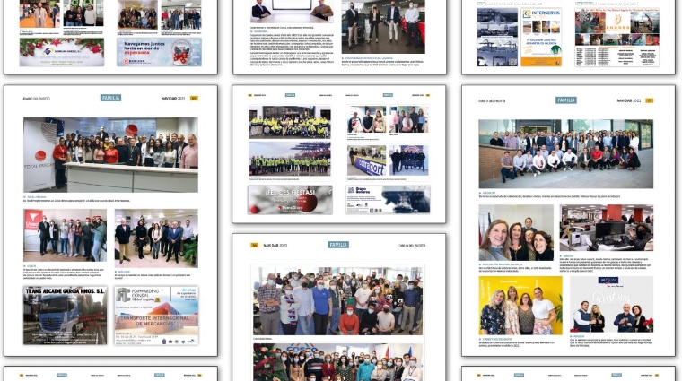 El Especial de Navidad de Diario del Puerto se ha convertido en una felicitación gigante en la que intervienen directamente miles de profesionales del sector.