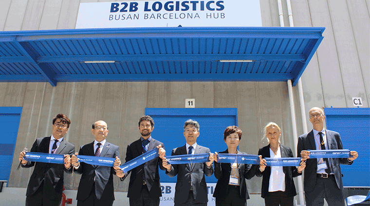 El Hub Busan Barcelona abre sus puertas bajo la gestión de Taewoong Logistics y FM Logistic