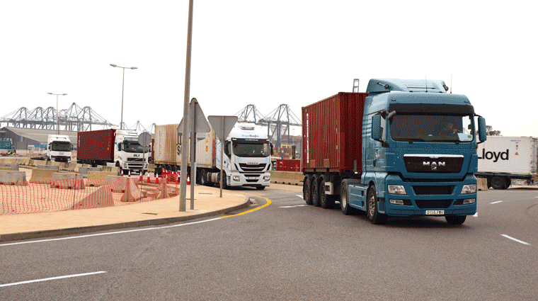 Aumenta la actividad del transporte en los puertos