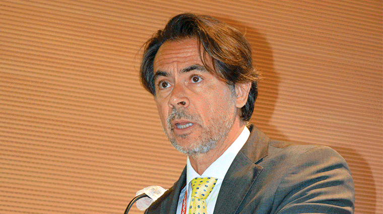 Alfredo Serrano, director general de CLIA, durante su intervención. Foto: Raúl Tárrega.