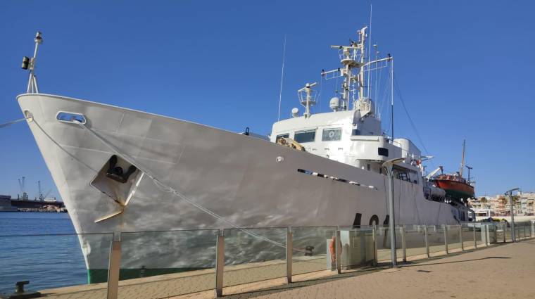 El “Malaspina” estará atracado en el puerto de tarragona del 21 al 24 de septiembre.