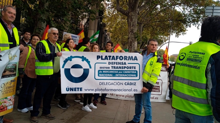 Manifestación de Plataforma en Madrid