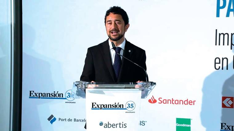 Damià Calvet, presidente de la Autoridad Portuaria de Barcelona (APB).