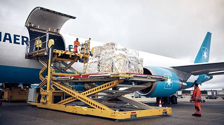 La cobertura de carga aérea de Maersk se extiende a 70.000 aeropuertos en más de 90 países de todo el mundo.