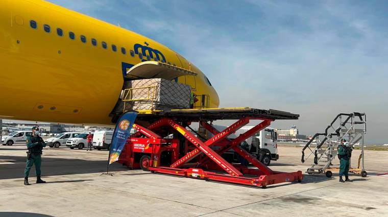 El avión movilizado por la compañía forma parte de Correos Cargo, el nuevo servicio de transporte aéreo de paquetería y mercancías creado para fortalecer y ser referente del eje logístico Latinoamérica-Europa-Asia.