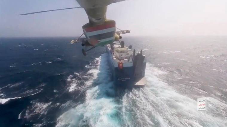 Los hutíes del Yemen secuestraron el buque ro-ro “Galaxy Leader” en el Mar Rojo el pasado 20 de noviembre.