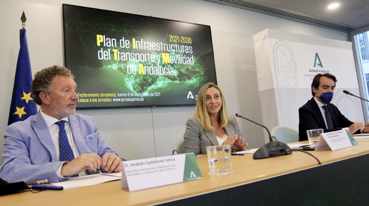 Marifr&aacute;n Carazo, consejera de Fomento, Infraestructuras y Ordenaci&oacute;n del Territorio de Andaluc&iacute;a.