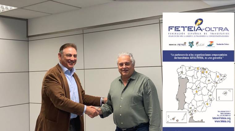 Carles Flamerich, CEO , cofundador y director general de Lights Eyes; y Enric Ticó, presidente de FETEIA-OLTRA.