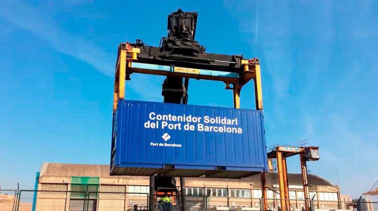 El pasado año el Contenedor Solidario de Port de Barcelona recaudó 3.762 €, equivalente a 3.762 kg. de alimentos
