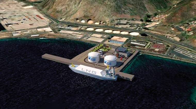 La nueva terminal de Totisa Energía dispondrá de una capacidad de almacenamiento de GNL de 50.000 metros cúbicos.