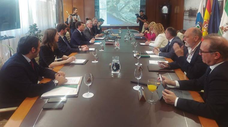 Reunión del Consejo de Administración del puerto de Huelva.