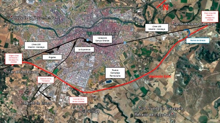 Adif invertirá 19,5 millones en el Complejo Ferroviario de Valladolid