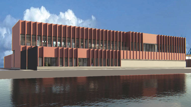 El nuevo edificio se construir&aacute; en el Muelle Pesquero de la D&aacute;rsena Interior del puerto de Las Palmas.