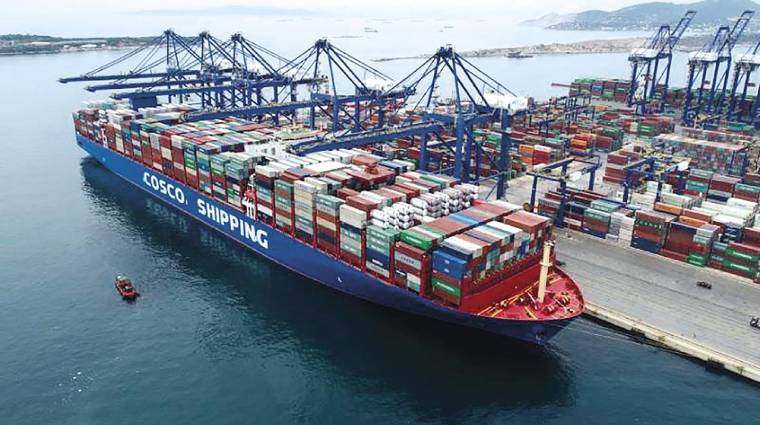 Los ingresos de COSCO Shipping Ports en 2022 aumentaron un 19,3% interanual hasta alcanzar los 1.441,3 millones de dólares.