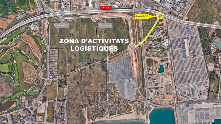 Luz verde al convenio para la construcción de una rotonda de acceso a la ZAL de Tarragona