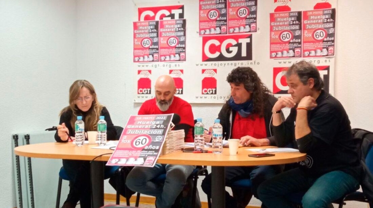 El anuncio se ha hecho público durante una rueda de prensa celebrada en la sede de la Confederación General del Trabajo (CGT).