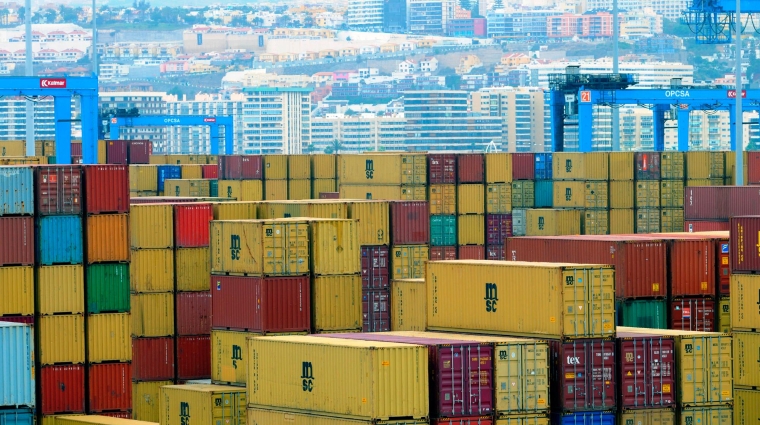 El tráfico de contenedores creció un 23,77% en el primer trimestre del año.
