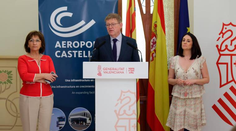Puig anuncia la licitación de la redacción del proyecto del “polo empresarial” del Aeropuerto de Castellón