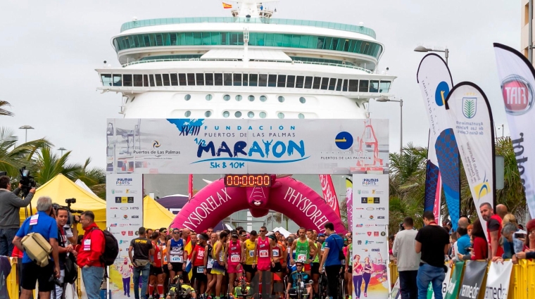 Abiertas las inscripciones para la XIX Media Maratón de la Fundación Puertos Las Palmas