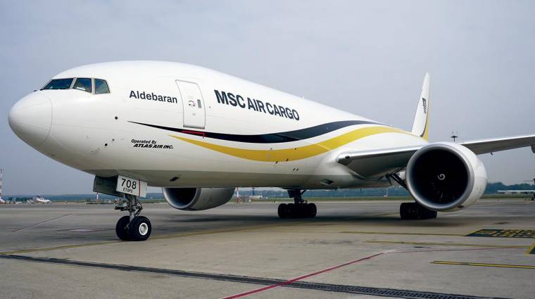 MSC Air Cargo está operativa desde finales de 2022, cuando recibió su primer Boeing 777-200 Freighter.