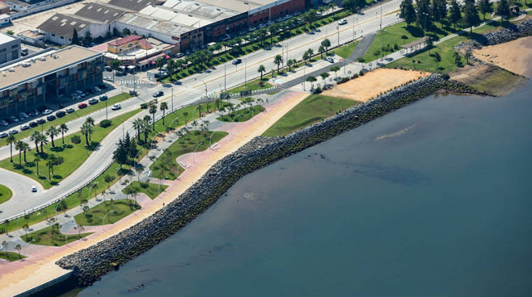El Paseo de la R&iacute;a del Puerto de Huelva acoger&aacute; en el extremo sur unas instalaciones para deporte, restauraci&oacute;n, y ocio.