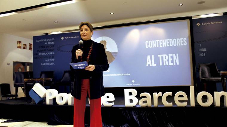 Carla Salvadó, subdirectora general de Comercial y Márketing de Port de Barcelona. Foto M.V.