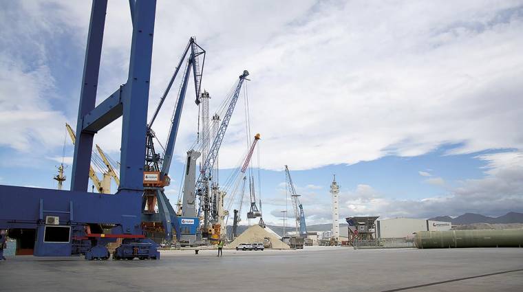 La participación por tipo de mercancías en el puerto de Castellón es de un 46,5% de graneles sólidos, un 46,3% de graneles líquidos, y un 7,2% la mercancía general.
