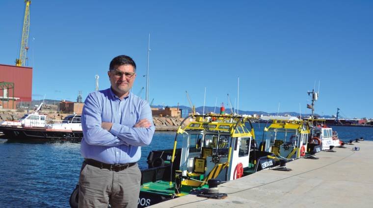 Antonio Torner es el nuevo gerente de Amarradores del Puerto de sagunto. Foto R. T.