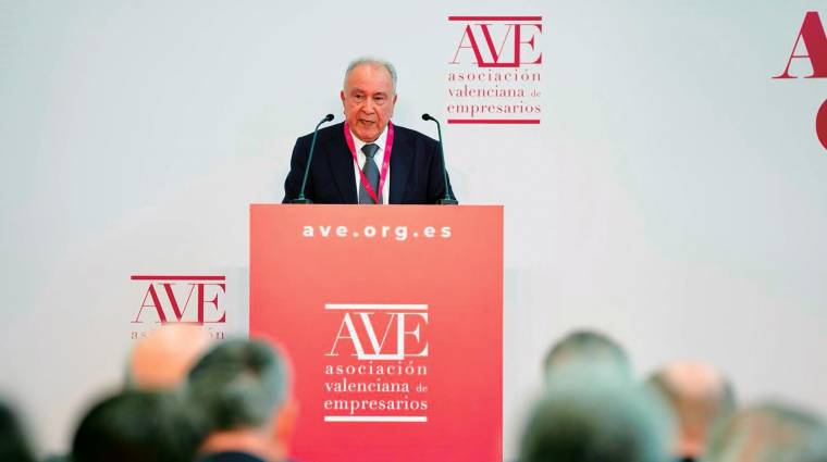 Rafael Milla, presidente y fundador de Grupo Raminatrans, intervino ayer en la Asamblea General de AVE, asociación a la que se ha incorporado la compañía.