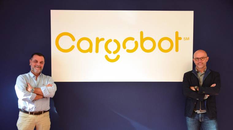 Rafael Calatayud, CCO de Cargobot Iberia; y Fernando Correa, CEO de Cargobot. Foto R. T.