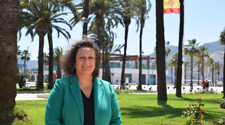 Yolanda Muñoz, presidenta de la Autoridad Portuaria de Cartagena.